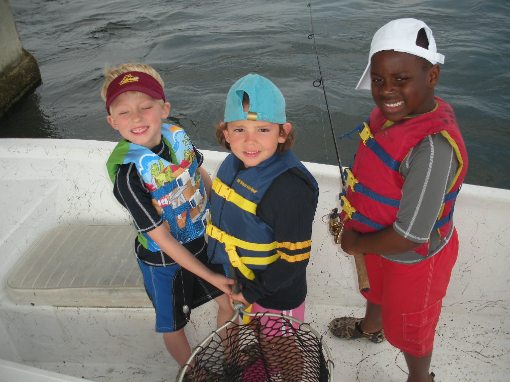 Captain Keith Powell on the Fish On Charter Boat in Alabama Inshore Fishing