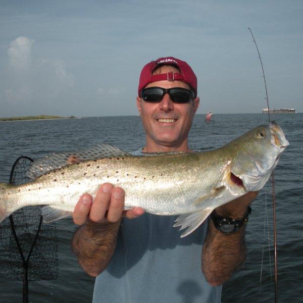 Dixie Bar in Fort Morgan, Alabama offers great Speckled Trout Fishing