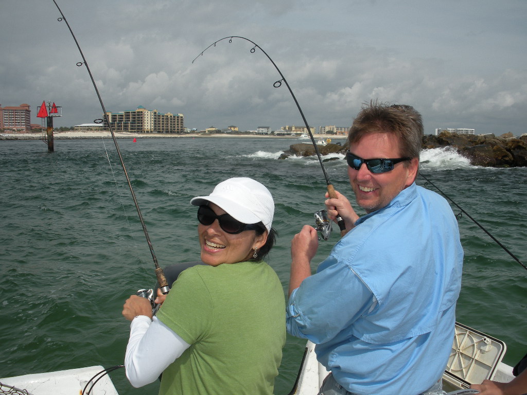 light tackle inshore fishing in gulf shores and orange beach alabama